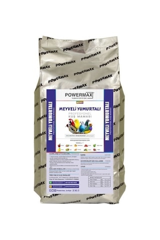 Meyveli Yumurtalı Mama 1 Kg Mükemmel İçerik