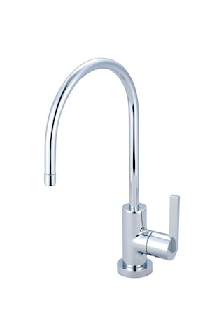 Kingston Brass Ks8191ctl Continental Tek Saplı Su Filtrasyon Bataryası, Cilalı Krom, 12,7 Cm Diğer