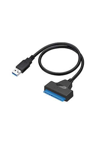 Usb 3.0 2.5 Inç Sata 4706A Ssd Hdd Hard Disk Kutu Kablosu 50Cm