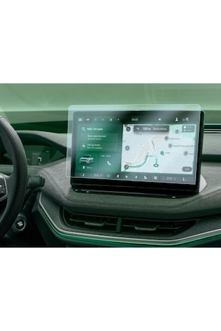 Skoda Elroq Uyumlu 13 İnç Ekran Koruyucu Multimedya Parlak Nano 9H Nano Ekran Koruyucu