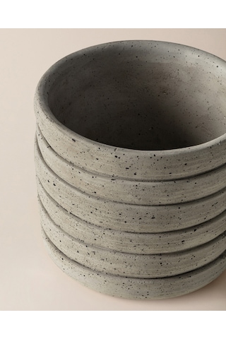 Ella Saksı - Soft Gri - 14 Cm 8684427125151 Diğer