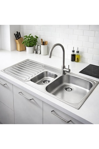 Teka Princess 60 B Paslanmaz Çelik Eviye - 40109146