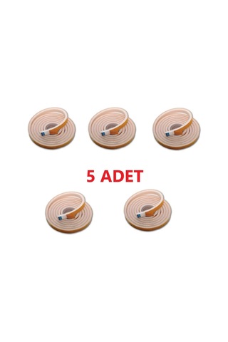 5 Adet 3 Metre Yapışkanlı Kapı Bandı Isı Yalıtım Süngeri Diğer