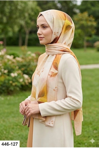 Buqle Dijital Desenli Soft Şal 446-127 Çok Renkli