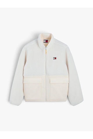 Tommy Hilfiger Tjm Essentıal Mıx Teddy Jacket Erkek Bej Mont - Dm0dm23227