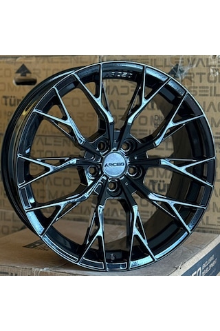 5 120 20 9.0 Et30 Ch72.6 Gloss Black Arceo Roma