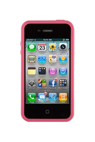 Speck Apple Uyumlu iPhone 4s/4 İle Pixelskin Hd Silikon Kılıf Pembe Pembe
