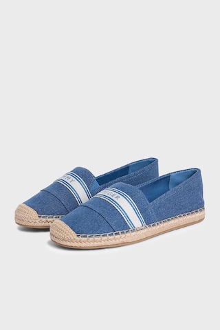 Tommy Hilfiger Logolu Espadril Ayakkabı Bayan Ayakkabı Fw0fw09334 1cd Mavi