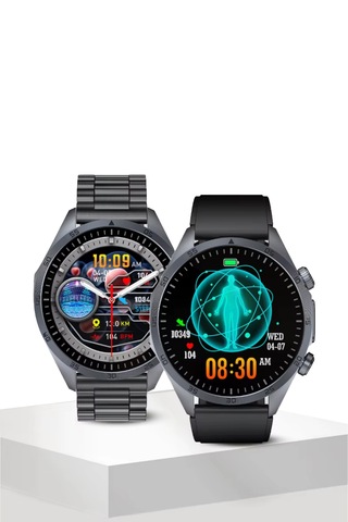 Spovan Cardio 3 EKG Tansiyon Analiz Şeker AI Akıllı Saat (Distribütör Garantili)