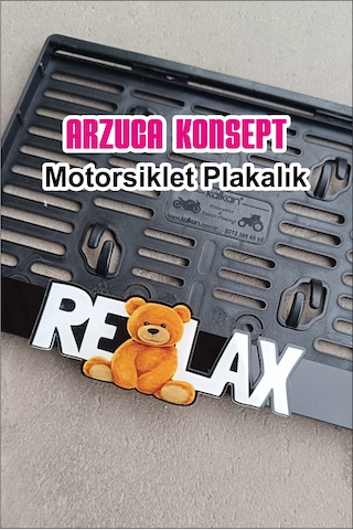 Pleksi Motor Plakalık Relax Motorsiklet Plakalık Motor Plakalığı Pleksi Motorsiklet Plakalığı