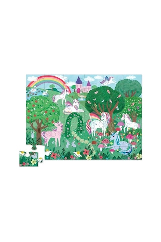 Crocodile Creek Dekoratif Puzzle 36 Parça Unicorn