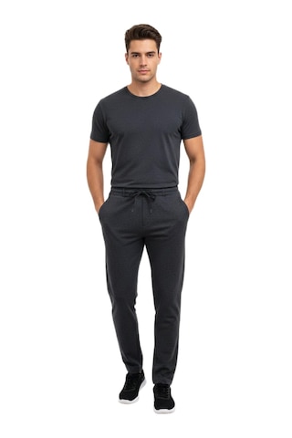 Pandonim Erkek Beli Lastikli Jogger Pantolon Regular Fit Bgl-st05194 Füme