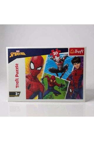 Trefl Marvel Spider-man 30 Parça Puzzle - Çocuk Yapboz 3+ Yaş