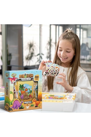 Aden Oyuncak Sticker Set Dinosaur Adn-3161