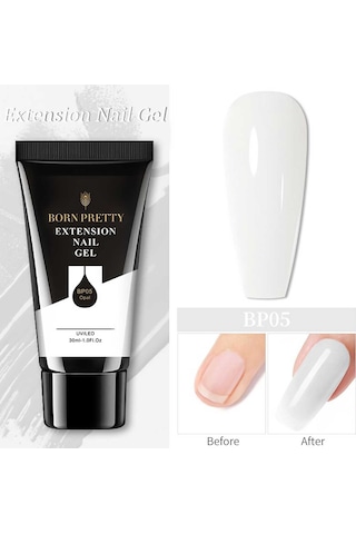 BORN PRETTY POLY GEL BP05 WHİTE
