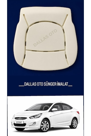 Hyundai Accent Blue Uyumlu Koltuk Oturak Süngeri 2011-2019 1