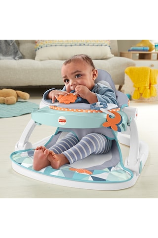 Fisher Price Penguen Adası Mama Tepsisi Hayvan Temalı Taşınabilir Ana Kucağı