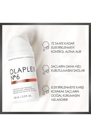 Olaplex No.6 Bağ Yapılandırıcı Ve Sakinleştirici Durulanmayan Saç Şekillendirici 100 Ml