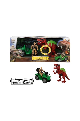 Dinosaurs Dinozor Yakalayıcı Oyun Seti 13 Parça