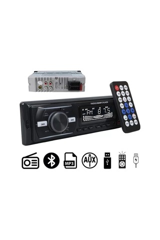 Hubrendy Sh Carstar Cs-920 Çift Usb/sd/fm/aux/bluetooth Kumandalı Oto Teyp 4x60 Watt