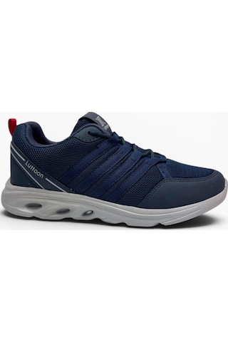 Luttoon 4138-26 Anorak Fashıon Anatomik Erkek Sneaker Lacivert Buz Kırmızı