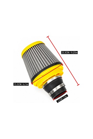 Max Racing Performans Açık Hava Filtresi Sarı