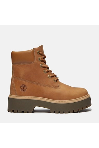 Timberland Stone Street 6 Inch Lace Up Waterproof B Kadın Bot-31860 Krem