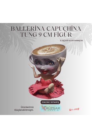 Ballerina Capuchina 9 Cm Figür Tung Tung Sahur Karakteri Balerina