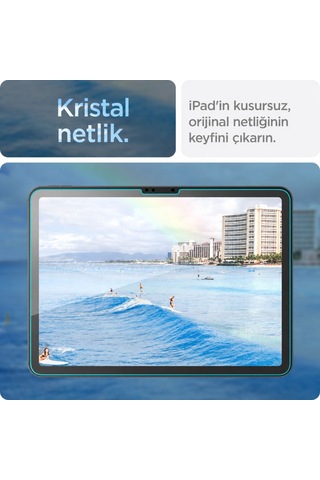 Apple Uyumlu iPad Air 11 İnç Ekran Koruyucu Nano Şeffaf 2024
