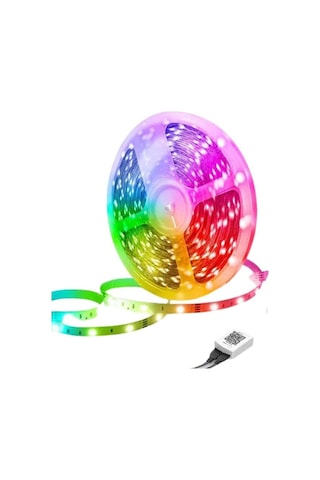 Rgb Neon Şerit Led Lamba 10 Metre İç Mekan Tasarımına Uygun 19459684
