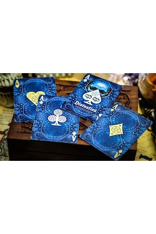 Lpcc Legends Playing Cards Divination Blue Premium Oyun Kağıdı İskambil Kartları Destesi