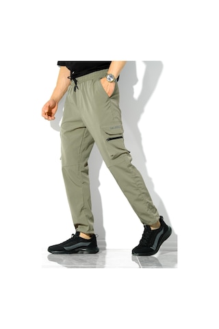 Oksit Luigi Slim Fit Kort Paraşüt Kargo Cepli Outdoor Erkek Eşofman Alt KARIŞIK RENK Çok Renkli