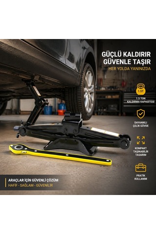 1.5 Ton - Cırcır Kollu Kriko 5705