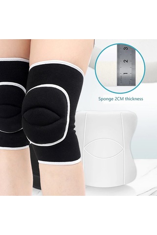 Dansçılar İçin 1 Çift Spor Diz Pedleri, Voleybol Futbol Dans Çok Renkli