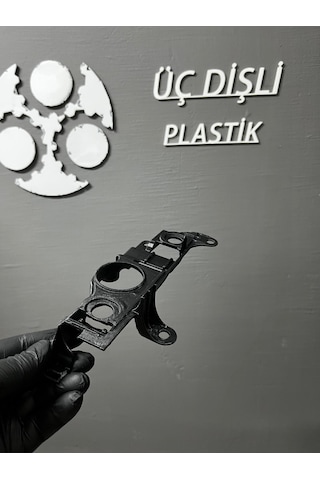Land Rover Range Rover Sport L320 Far Braketi Sağ Sol Set 3d Baskı Siyah 1 Set