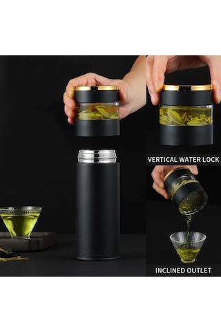 Bardak Akıllı 304 Paslanmaz Çelik Vakum Bardak Sıcaklık Led Diğer Siyah