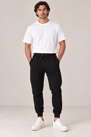 Alexandergardi İçi Polar Dokulu Jogger Pantolon Siyah