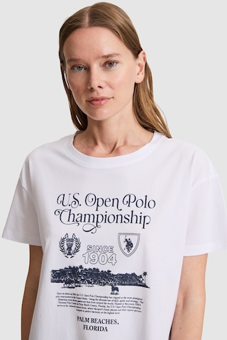 U.s. Polo Assn. Kadın Beyaz Tişört 50326032-vr013