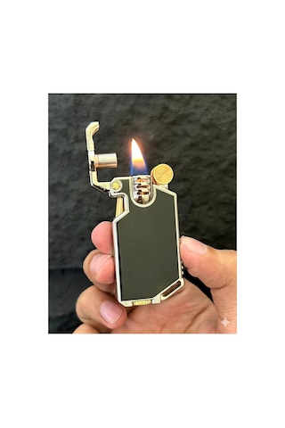 Seri Vintage Mekanik Benzinli Çakmak - Premium Hediyelik Şık Model 109555