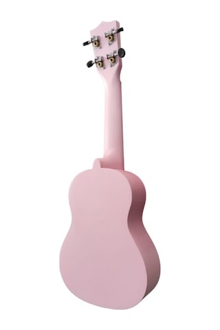 Puka Uk21-pk Soprano Ukulele Mat Pembe Kılıflı