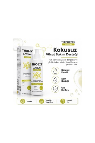 Thol's Scabthol Kükürtlü Vücut Losyonu 200 ML