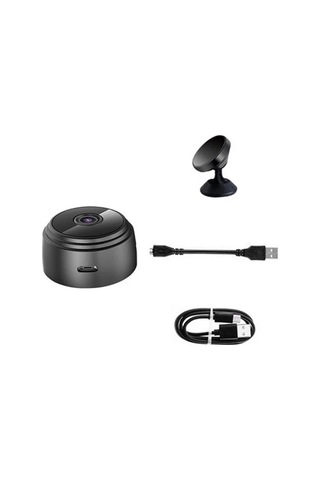 Maiyame Ev Güvenliği Ip Kameralı Mini Wifi: 1080p Hd, Gece Görüşü, Hareket Algılama, Uzak Kumanda, İç Mekan Kullanıma Uygun