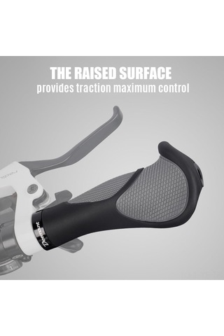 Yifomall Dağ Bisikleti Lastik Tutamak Kolu, İki Yönlü Kilitleme, Kaymazsız, Dayanıklı, Bisiklet Aksesuarı