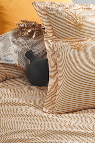 Maribell Çift Kişilik Pikeli Nevresim Takımı - Hardal HARDAL