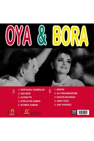 Oya & Bora - Seni Bana Yazmışlar Plak