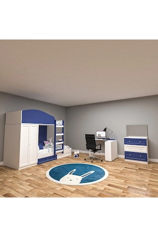 Vario Genç Odası Takımı Mdf Sis Gri