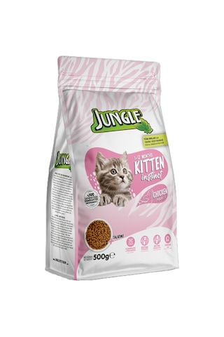 500 Gr Kuru Kedi Maması Yavru Tavuklu 3'lü