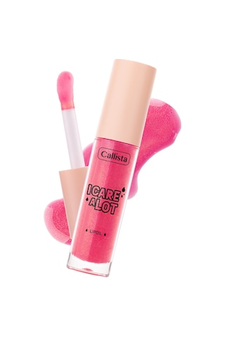 Callista I Care A Lot Lip Oil 20 Glow Up Pink Nemlendirici Ve Parlatıcı Dudak Bakım Yağı - Pembe