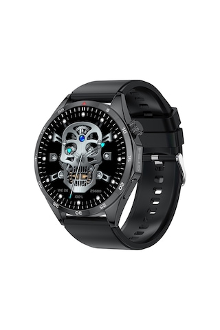 Moveevo GTS4/lt09 360x360 Ekran Silikon Akıllı Saat (İthalatçı Garantili)