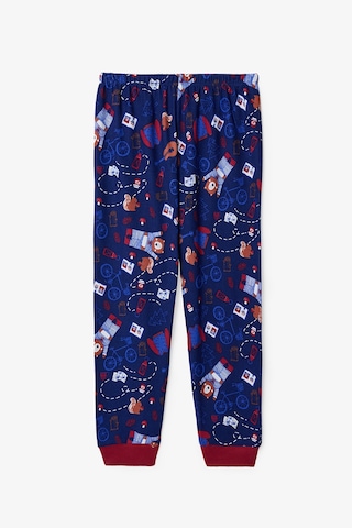 Penti  Lacivert Erkek Çocuk Bear Style Ayı Desenli Termal Etkili Pijama Takımı